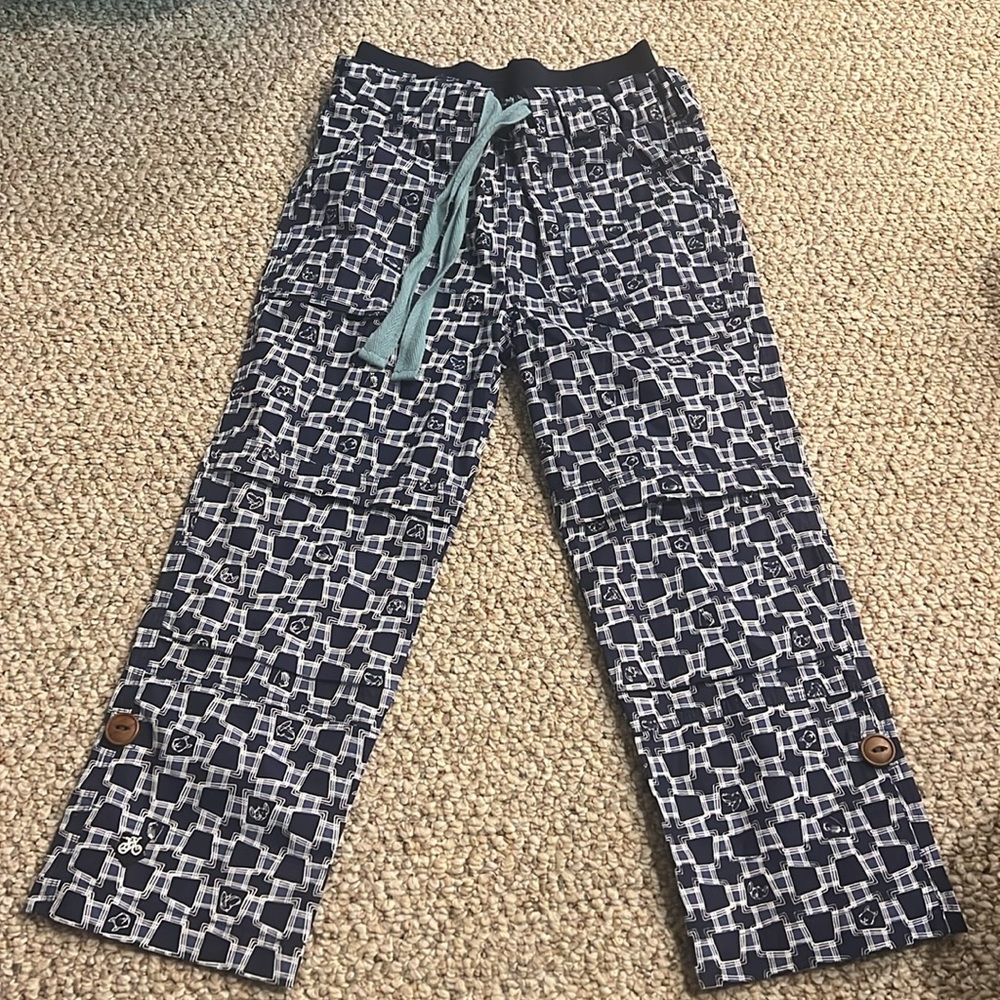 8/$25 😎 Boys pants with funny pattern since 5-6 NWOT